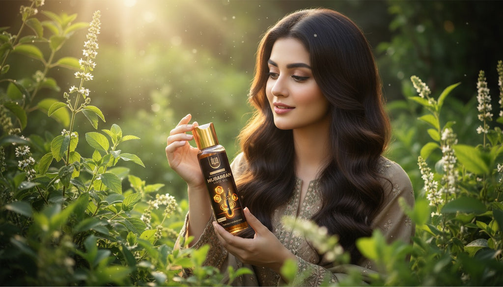 Mubarrah Hair Oil – 100% Organic Nourishment for Strong, Healthy Hair